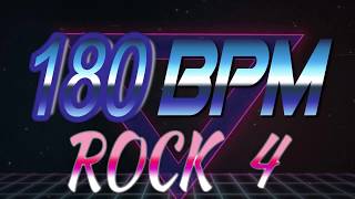 180 BPM  Rock 4  44 Drum Track  Metronome  Drum Beat [upl. by Rivers868]