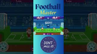 Football MASTERS Go HeadtoHead in Pokis Master Game  shorts  Part 4 [upl. by Isborne]