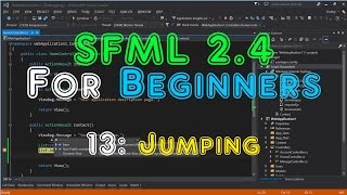 SFML 24 For Beginners  13 Jumping [upl. by Onia]