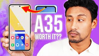 Samsung Galaxy A35 is here  New Design New Features [upl. by Hardi]