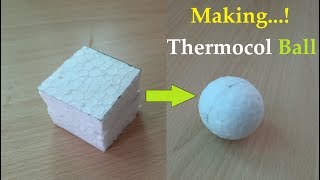 How do I make my own Thermocol Ball from a box [upl. by Olegnaed731]