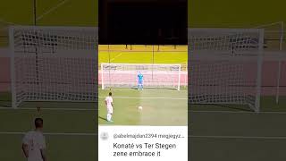 Konaté VS Ter Stegen [upl. by Hanikahs544]