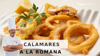 CALAMARES la romana y el perfecto REBOZADO CRUJIENTE de ARGUIÑANO [upl. by Atinor]