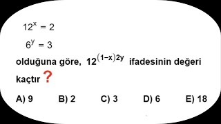 Bu soruya kimisi zor kimisi kolay diyor🙄  üslü sayı sorusu [upl. by Elleira]