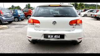 Golf TSI Akrapovic SlinOn Exhaust System [upl. by Attenwad730]