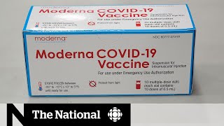 Canada approves Moderna COVID19 vaccine [upl. by Lazor100]