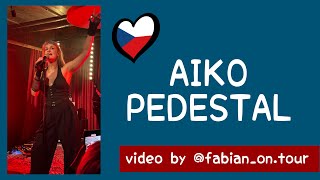 Aiko  Pedestal  LIVE in Zurich 4K [upl. by Forcier]