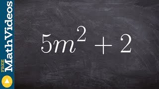 Translating an algebraic expression to a verbal expression [upl. by Lacym]