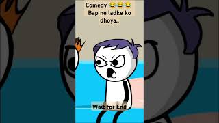 Bap ne ladke ki Class le li comedy animatedcartoon funny funnymoment funnyscenes funnyseries [upl. by Guilbert206]