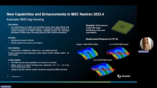 Whats new in MSC Nastran 20234 [upl. by Onaicram]