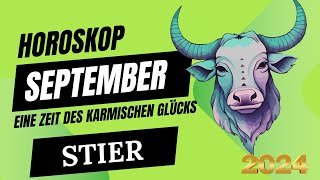 Stier Horoskop für September 2024  Zeit eines wichtigen Schicksalszeichens [upl. by Alauqahs]