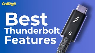 Top 5 Thunderbolt 5 Features  CalDigit [upl. by Ellenahs535]