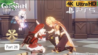 Genshin Impact  Part 28  Klee Story Quest  4K60FPS [upl. by Yelsna]