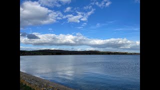 Fly fishing Farmoor Reservoir  March 2024 [upl. by Tenneb]