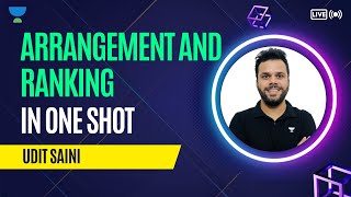 CMAT 2023  Arrangement amp Ranking One Shot  Udit Saini cmat2023 [upl. by Idalla]