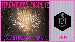 Fireworks Display Strathclyde Park Bonfire Night 2017 [upl. by Ynaffat571]