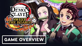 Demon Slayer Kimetsu no Yaiba Sweep the Board  Official Game Overview Trailer [upl. by Annyahs552]