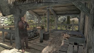 Skyrim  Bringing Barbas to Lod [upl. by Folly440]