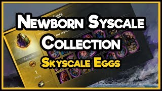 Guild Wars 2  Newborn Skyscales  Skyscale Eggs [upl. by Rayle]