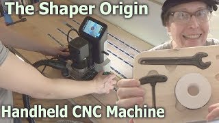 The Shaper Origin  Worlds First Handheld CNC Machine [upl. by Yuht399]