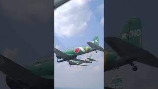 Sliding Into Formation  Tora Tora Tora  2024 Dayton Air Show [upl. by Graves]