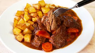 ¡El ESTOFADO de TERNERA más Famoso Carne tierna como mantequilla [upl. by Lucchesi786]