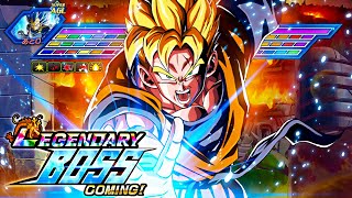 LR FUTURE GOHAN amp TRUNKS VS THE LEGENDARY VEGETA EVENT DBZ Dokkan Battle [upl. by Ylellan]