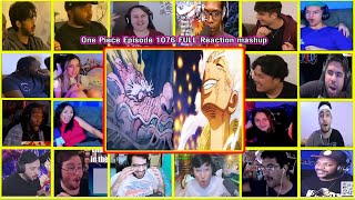 【海外の反応】One Piece Episode 1076 FULL Reaction mashup ワンピース1076リアクションLUFFY DEFEATS KAIDO [upl. by Adnahc]