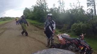 KTM 450sx VS 3 Raptors [upl. by Tolley]