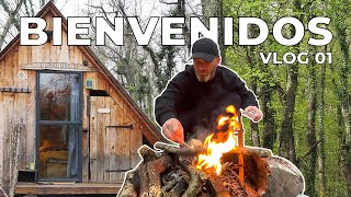 VLOG 01 Visitando unas Cabañas Perdidas en medio del Bosque sur de Francia [upl. by Heyer874]