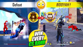 HOW TO WIN EVERY CS RANK IN FREE FIRE 🔥 FREE FIRE PRO TIPS AND TRICKS  FIREEYES GAMING [upl. by Durkee]