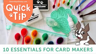 10 Essentials for Card Makers [upl. by Marlea458]