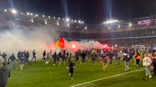 Celebration Malmö Fans after Winning Allsvenskan 2024  Malmo FF vs IFK Göteborg 21 quot28102024” [upl. by Samala]