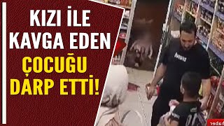 KIZI İLE KAVGA EDEN ÇOCUĞU DARP ETTİ [upl. by Assetnoc]