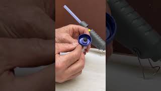 DIY Hand Washing Hack  We turn a syringe and bottle into a washstand  DIY Tools short shorts [upl. by Ahseinar214]