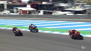 Track action 2013  Best Moto2™ overtakes [upl. by Laurena]