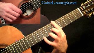 Romance  Acoustic Fingerstyle Guitar Lesson Pt1 Romanza [upl. by Dannye908]