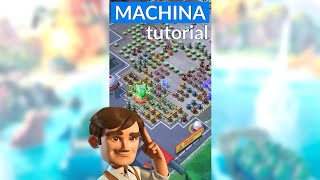 MACHINA 60 seconds TUTORIAL  BOOM BEACH best attack strategygameplay [upl. by Alleiram96]