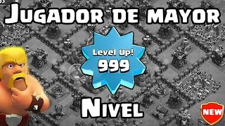 EL JUGADOR CON MÁS NIVEL DE Clash Of Clans [upl. by Nirehtac]