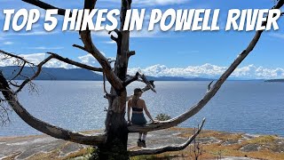 The 5 Best Easy Hikes in Powell River BC [upl. by Anilyx861]