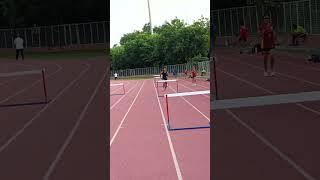 110m hurdles youtubeshorts viraltrackandfield [upl. by Holman818]