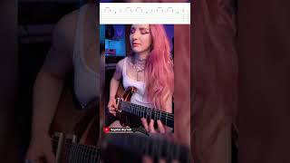 Waking the Demon  Solo 🎸 Guitar Cover amp Tab by Sophie Burrell [upl. by Sivrahc]