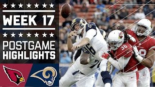 Cardinals vs Rams  NFL Week 17 Game Highlights [upl. by Cati]