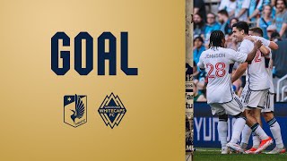 CLUTCH GOAL by Brian White 4’  Minnesota United FC vs Vancouver Whitecaps FC  July 3 2024 [upl. by Childers]