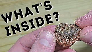 Polishing an Agate Nodule  Lapidary [upl. by Esilegna]