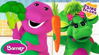 Yes Yes Vegetables  More Barney Nursery Rhymes and Kids Songs [upl. by Gustave323]