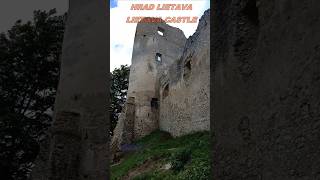 tiptotrip Lietava Castle shorts slovakia castleruins castle [upl. by Lanette]