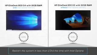 Finish work faster with a currentgen HP desktop and Intel Optane memory [upl. by Bremble]