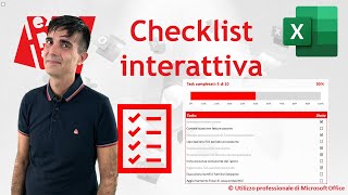 EXCEL – TRUCCHI E SEGRETI ✅❎ Checklist interattiva To Do list [upl. by Edbert164]