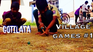 Goli game  marbles  indian village games 1 [upl. by Alded]